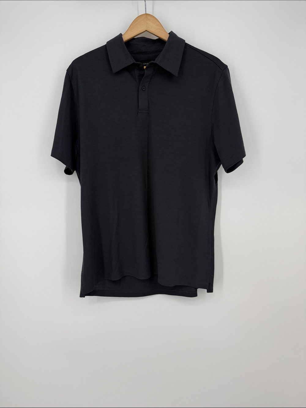 Unbound Merino Charcoal Grey Size XL Polo Shirt